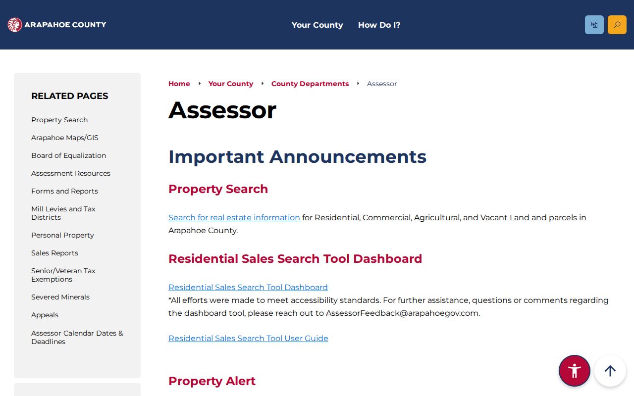Littleton assessor directory records hub